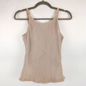 Vtg XXL Shapewear Tank Top Body Shaper Firm Control Adjustable Strap Compression